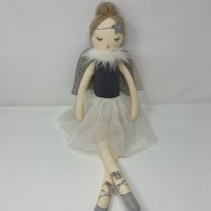 Anthropologie Angel Ava Starry Ballerina Doll NWT